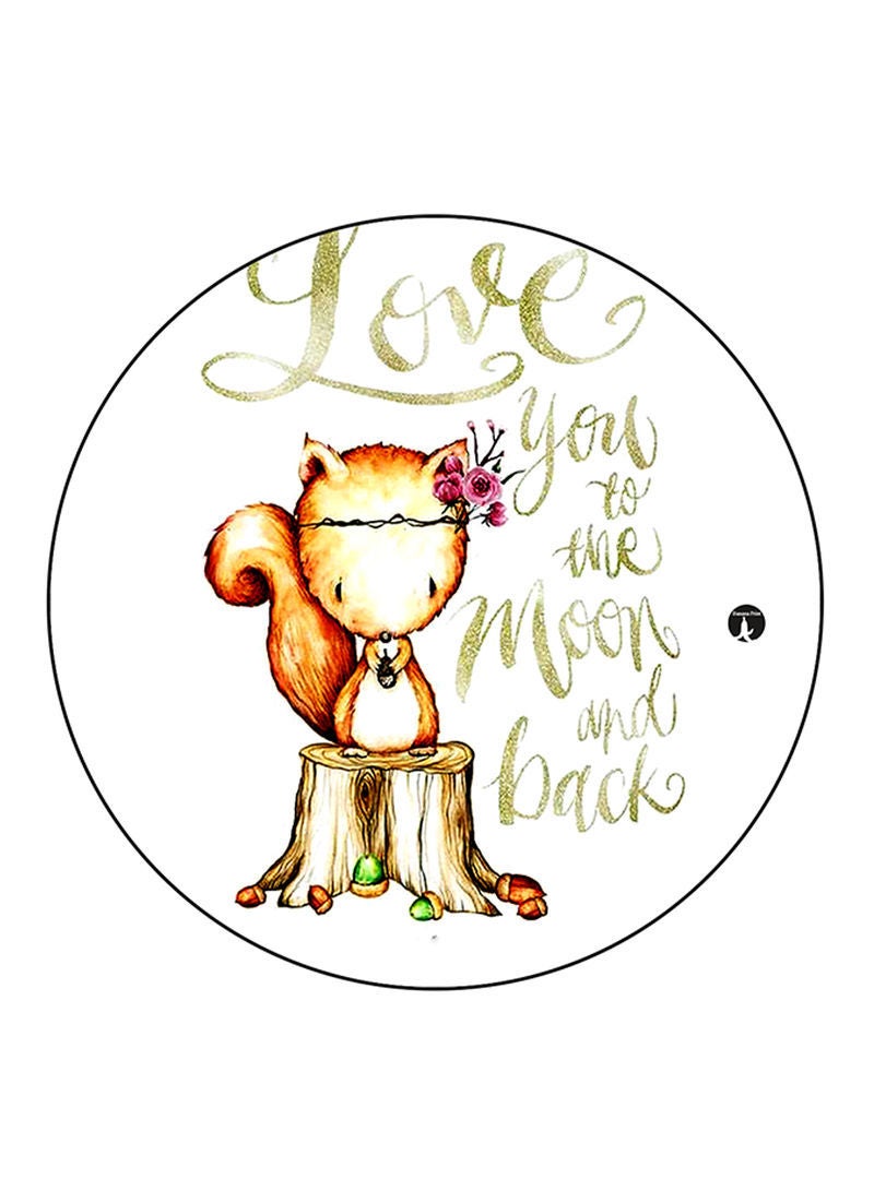 RKN English Phrases Printed Mouse Pad Multicolour