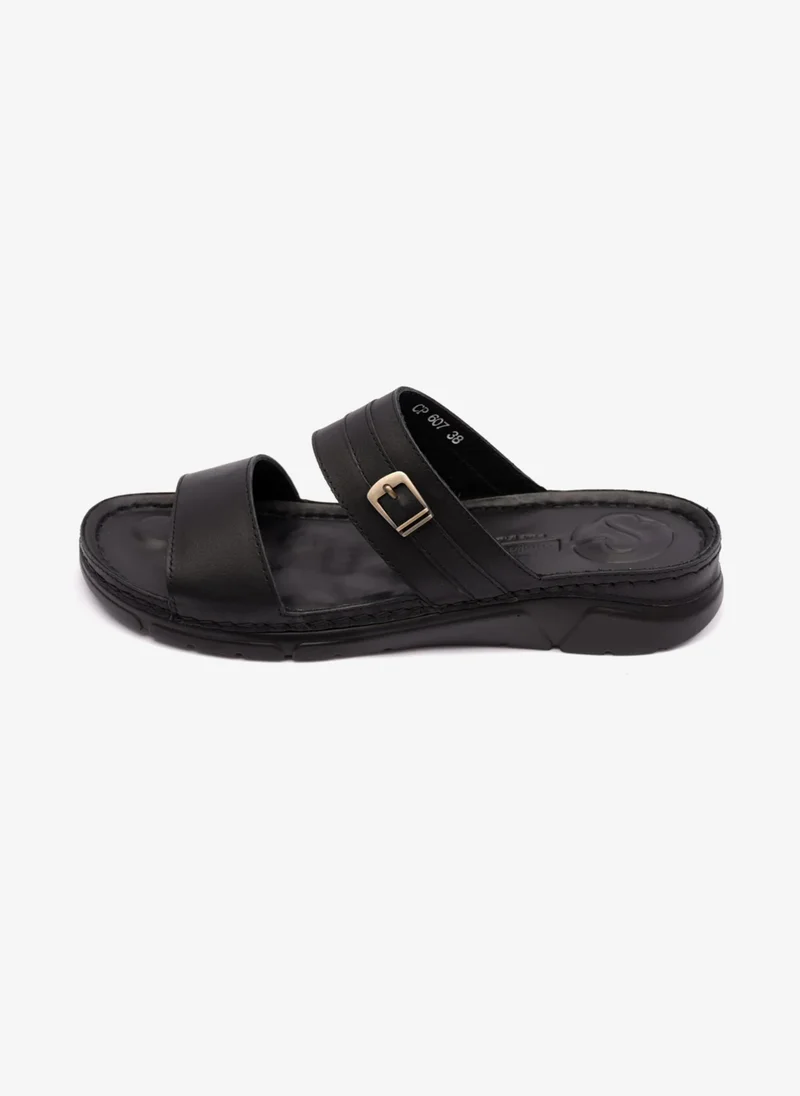 Comfort Plus COMFORT PLUS ELEGANT TRIM LADIES SANDAL BLACK