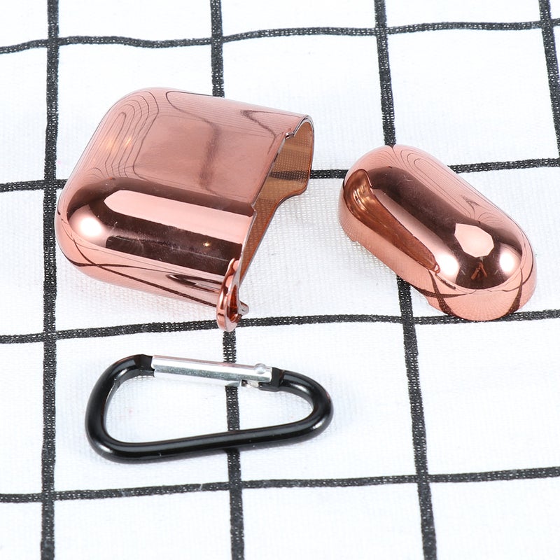 Electroplated TPU Case Headphone Protective Sleeve For Use(Rose ) - Image 2