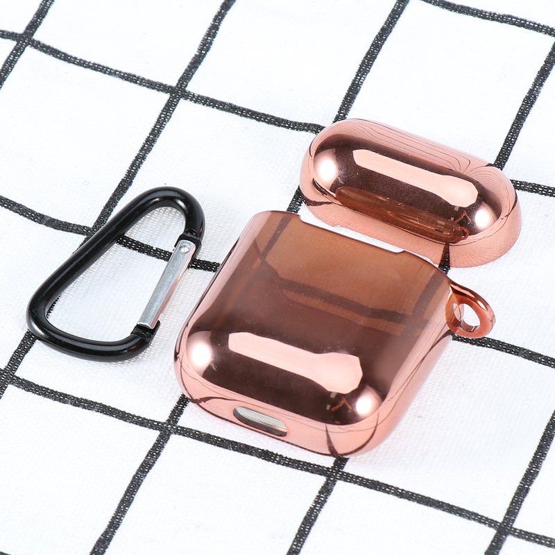 Electroplated TPU Case Headphone Protective Sleeve For Use(Rose ) - Image 5