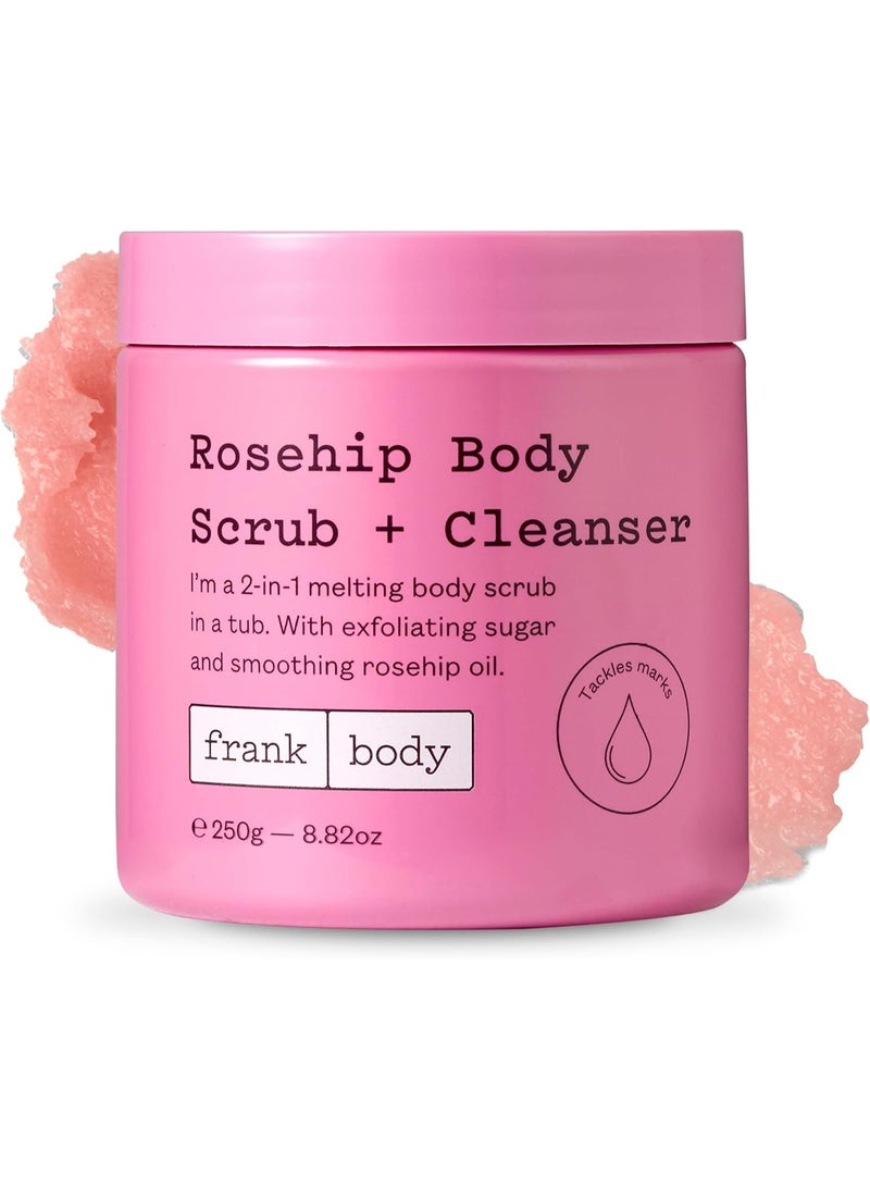 frank body Rosehip Scrub & Cleanser