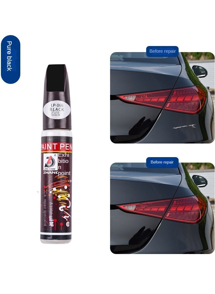 Generic - 4Pcs Fill Paint Pen Car Scratch Repair Black Touch Up Paint Special-purpose Paint Touch-up Pen Multi-color Optional for Various Cars (white, black) - Image 1
