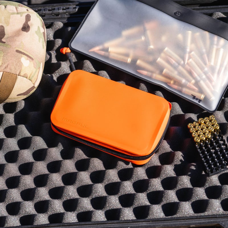 Magpul DAKA Utility Organizer Compact Semi-Rigid Multi-Purpose Case, Durable Water-Resistant Heavy Duty Compact Pouch, Orange - Image 5