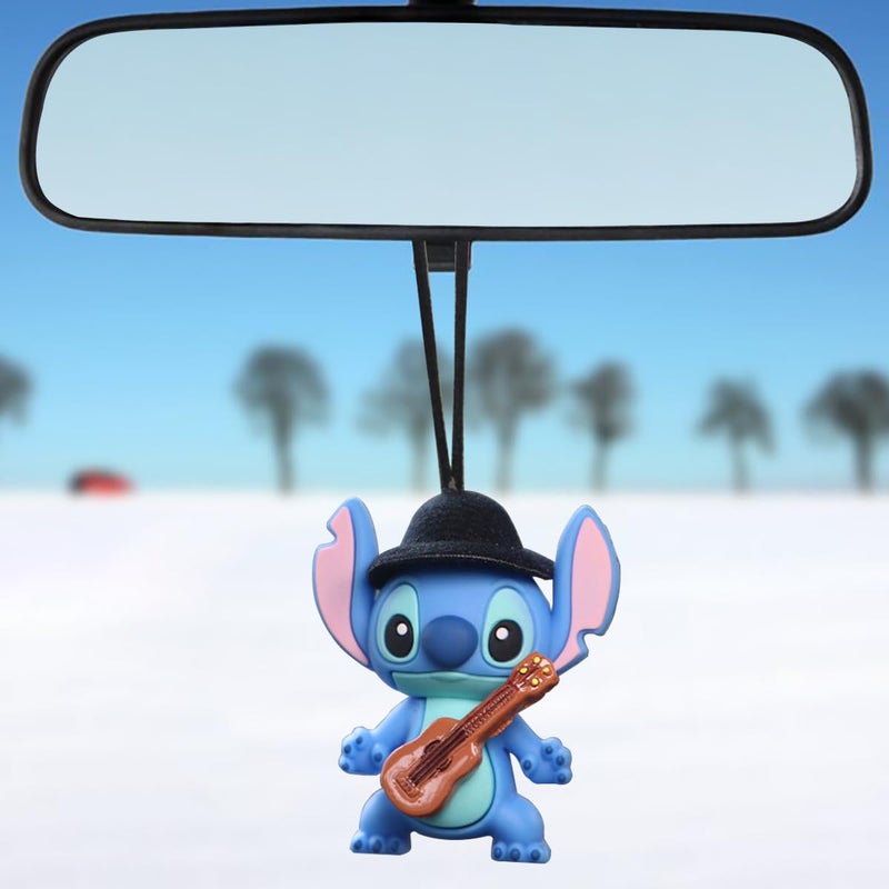 WYJS Anime Car Swing Ornament Decoration Mirror Hanging Interior Accessories for Car Rear View Mirror Gardening Hanging D - Image 3