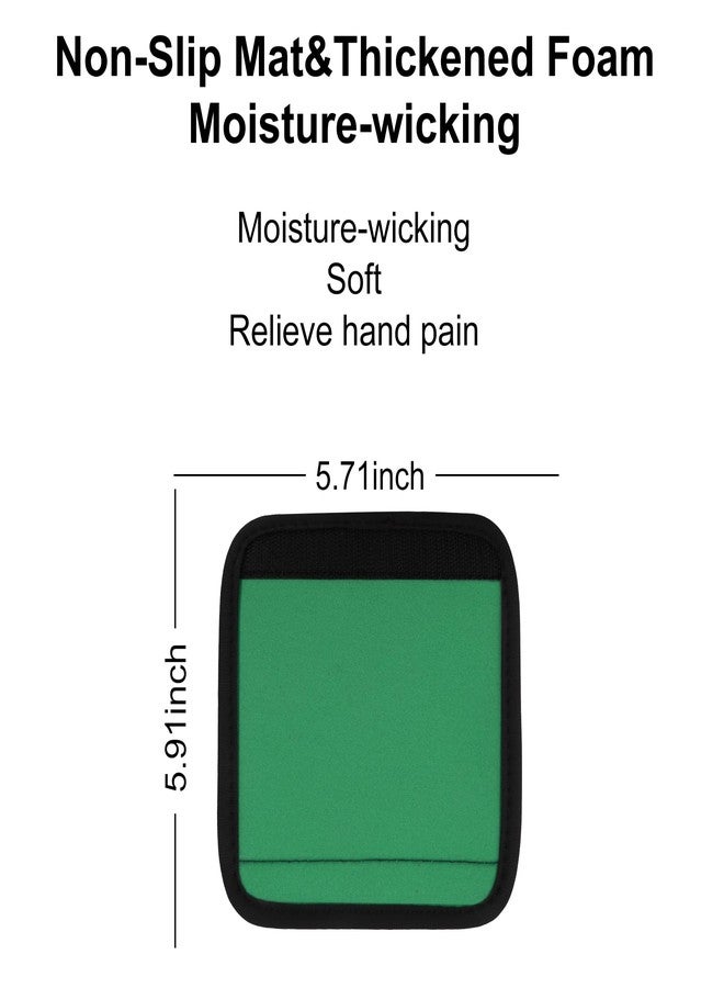 ProTraverse 2 Pack Contoured Support Pads for Rollators, Wheelchairs & Mobility Aids (Senior-Friendly Design) Green - Image 5