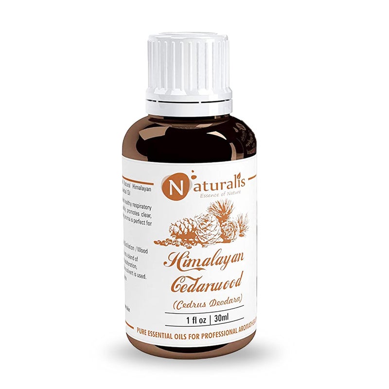 Naturalis زيت خشب الأرز الأساسي 30 مل - زيت عطرية نقي وطبيعي للتوازن والاسترخاء والتطبيق الموضعي - Image 5