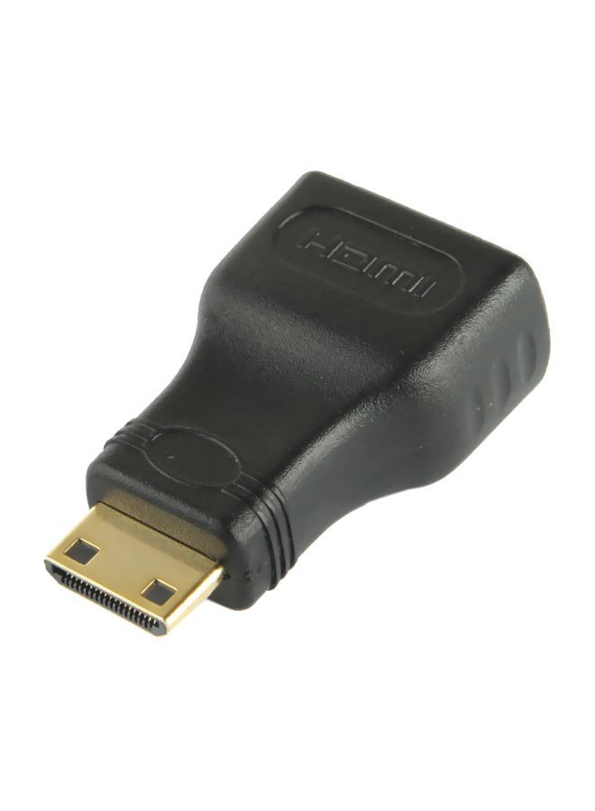 نيبمينينت محول من HDMI Type A أنثى إلى مايكرو D ذكر أسود/ذهبي - Image 2