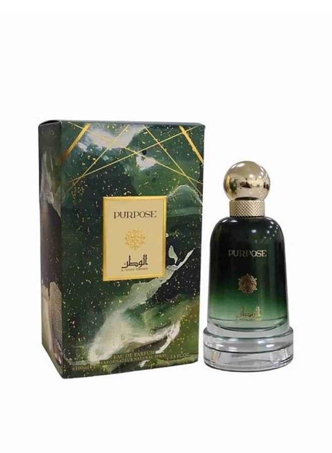 Al Wataniah Purpose Perfume For Men edp 100mL - Image 1