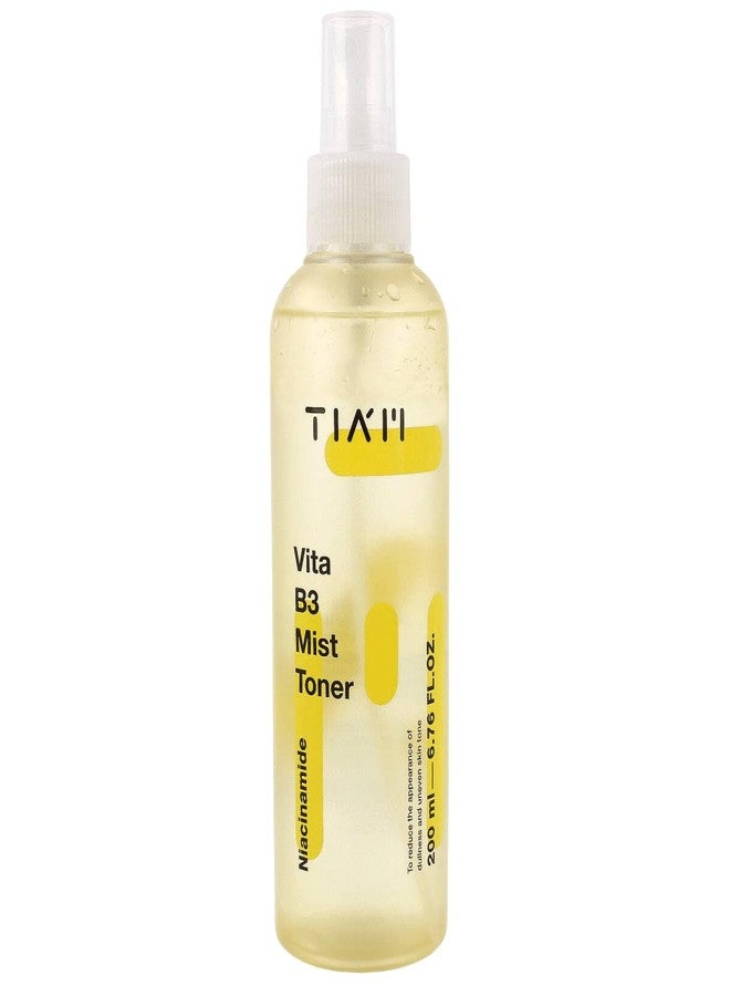 TIA'M TIAM Vita B3 Mist Toner, Lightweight Prep Step for Skin Hydration, Absorption Boost, Texture Smoothing and Tone Balance, Daily Facial Care for All Skin Types 6.76 fl oz - Image 4
