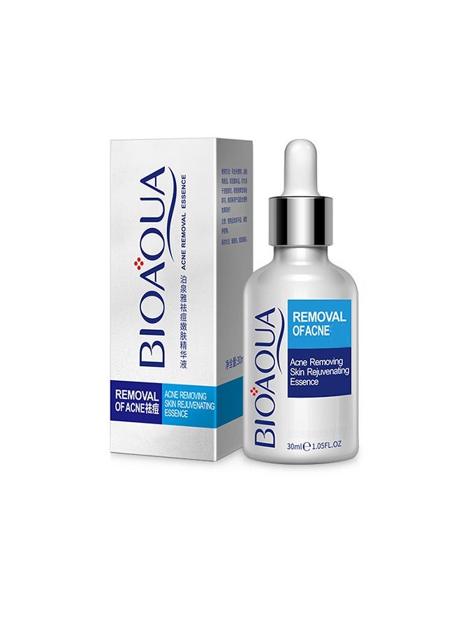 BIOAQUA Acne Removal Essence, Brightening Treatment Serum,Face Serum for Sensitive Skin and Acne 30ml - Image 5