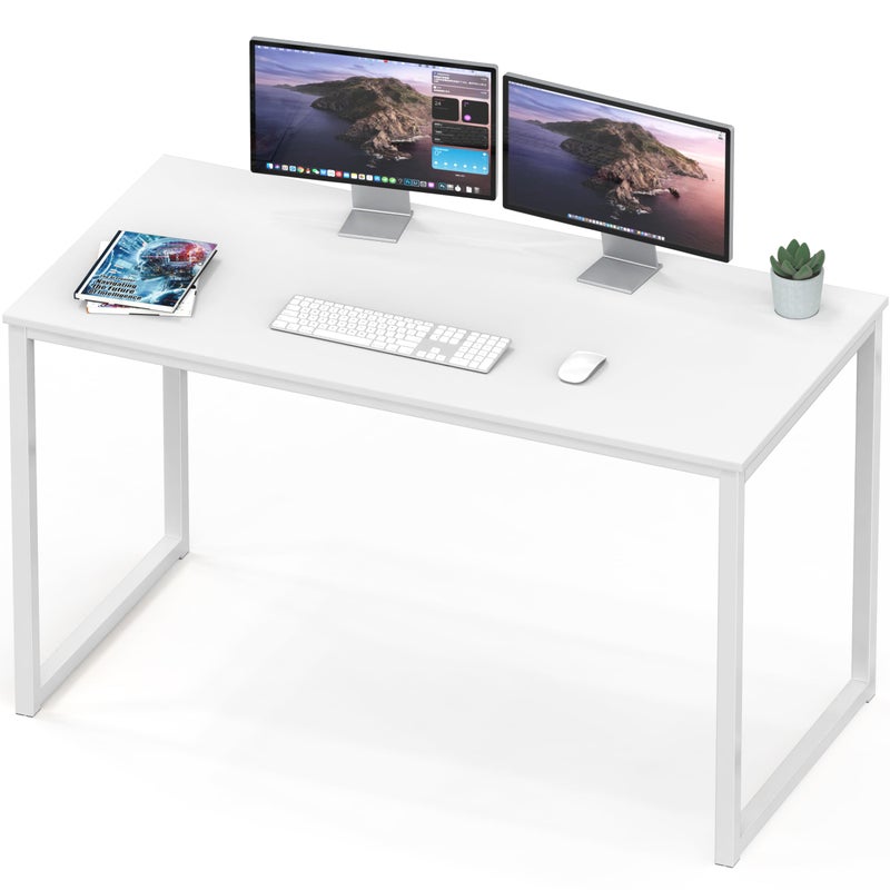 SHW Mission 48Inch Home Office Computer Desk White
