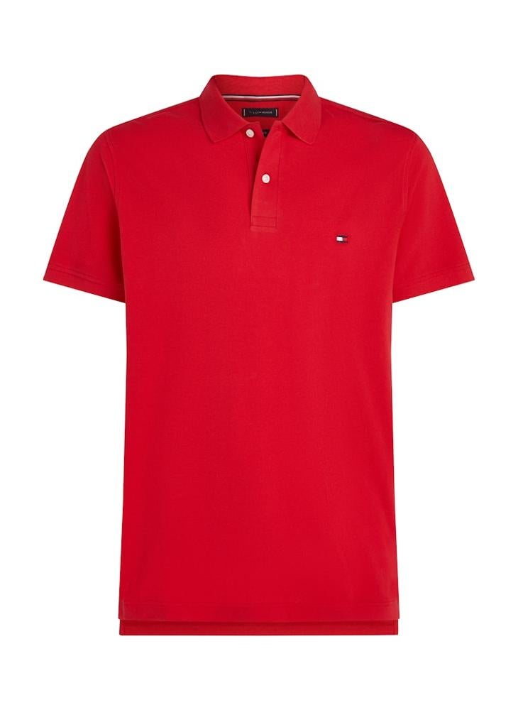 TOMMY HILFIGER Regular Fit Flag Embroidery Polo Shirt - Image 5