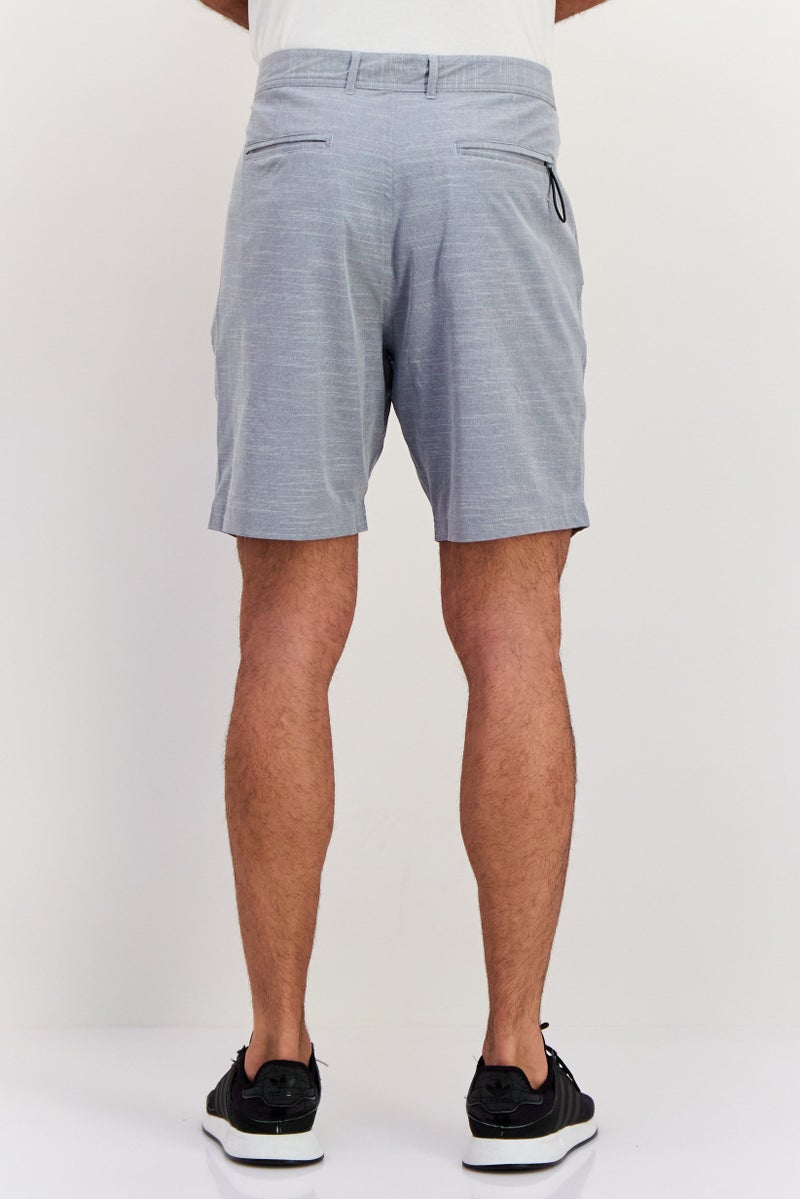 Tailorbyrd Men Sportswear Fit Golf Shorts, Grey - Image 3