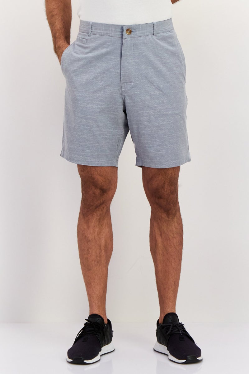 Tailorbyrd Men Sportswear Fit Golf Shorts, Grey - Image 1