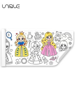 Unique 30*300cm Drawing Paper Roll for Kids - Coloring Paper Roll Painting Drawing Color Filling Paper - Coloring Poster Drawing Roll Coloring Book - DIY Arts Crafts for Preschool Kindergarten Classroom  - Image 1