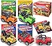 KIZZYEA Valentines Party Favors 24 Pack Valentines Day Cards for Kids School with Pull Back Car Toys Valentines Day Gifts for Kids OffRoad Vehicle Cars for Valentines Classroom Exchange for Boys Girls - Image 2