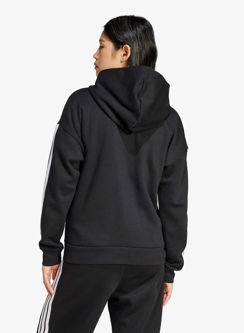 اديداس كنزة Essentials 3-Stripes Full-Zip Fleece