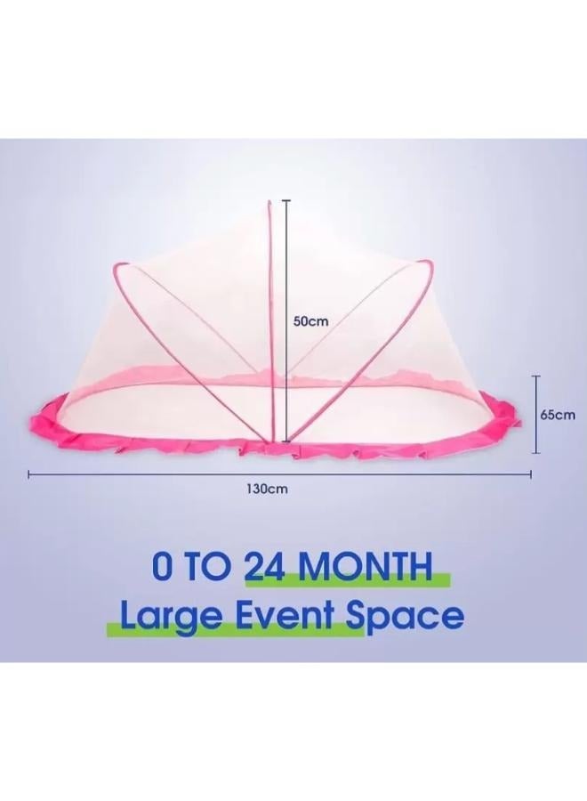 Full Cover Anti-Mosquito Sunscreen Cover Children's Foldable Bottomless Mosquito Net - Image 2