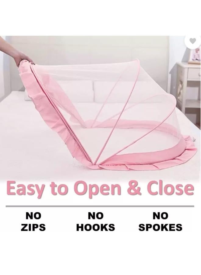 Full Cover Anti-Mosquito Sunscreen Cover Children's Foldable Bottomless Mosquito Net - Image 3