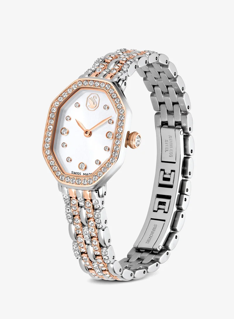 Swarovski  Dextera Octagon Steel Strap Analog Watch for Women | Best Price UAE