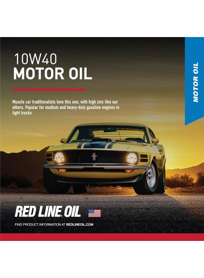 RED LINE OIL 11404 10W40 Motor Oil - 0,95L - Image 2
