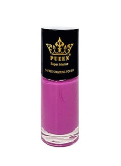 PUEEN Super Intense Nail Polish For Nail Stamping 12Ml Nail Art Color Lacquer (817 - Wild Magenta) - Bh000977  - Image 1