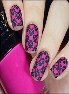 PUEEN Super Intense Nail Polish For Nail Stamping 12Ml Nail Art Color Lacquer (817 - Wild Magenta) - Bh000977  - Image 5