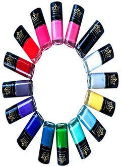 PUEEN Super Intense Nail Polish For Nail Stamping 12Ml Nail Art Color Lacquer (817 - Wild Magenta) - Bh000977  - Image 4