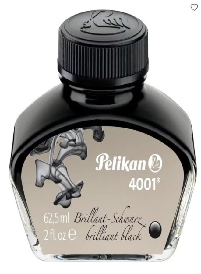 Pelikan 4001 Ink Bottle (Brilliant Black - 62.5 ML) 329144 - Image 1