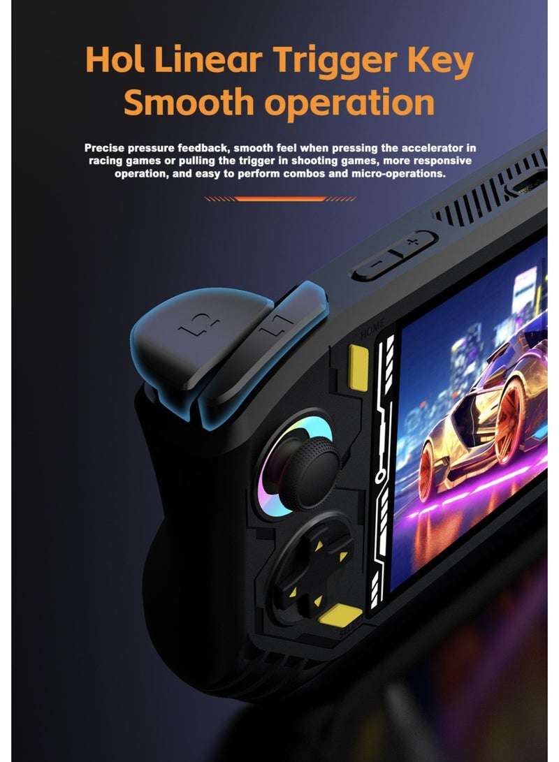 Western Mountains RG56PRO handheld game console retro dual joystick 5.5-inch PSP handheld HDMI screen projection EE system - Image 3