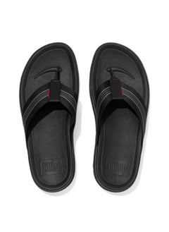 FitFlop Fitflop Mens Surfer Stripe Toe Post EZ5-090  Black  - Image 5