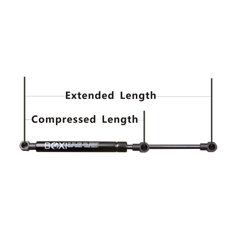 Generic BOXI 2Pcs Hood Lift Supports struts gas struts shocks gas springs support lift shock For BMW 520i 528i 530i 535d 535i 550i 640i 650i 03/2011 2012 2013 2014 2015 2016 2017/Replaces SG402062 51237309119  - Image 2