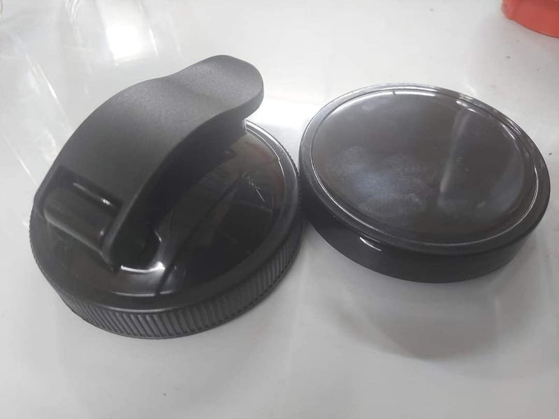 Gemini Bullet Jars for Mixer Grinder Combo of 2 Jar (530 ML and 350 ML) with Gym Sipper Cap, Black- NMA40 - Image 4