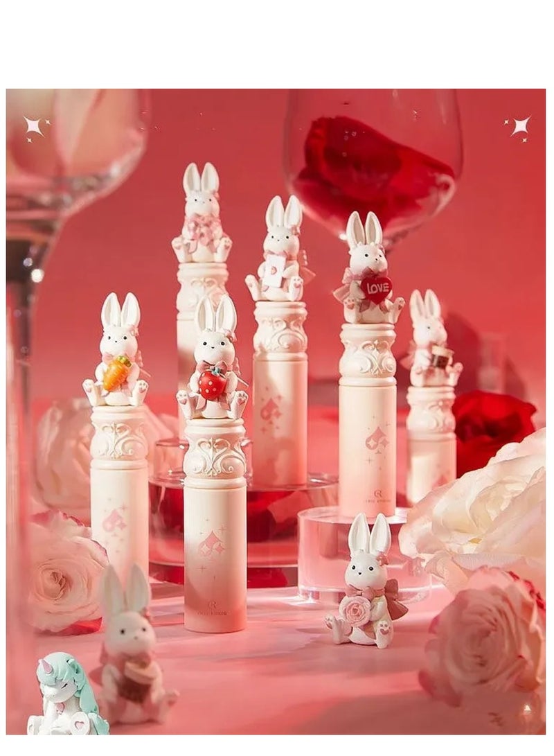Cute Rumor Wonderland Tea Party Series White Rabbit Velvet Finish Liquid Lipstick - Image 5