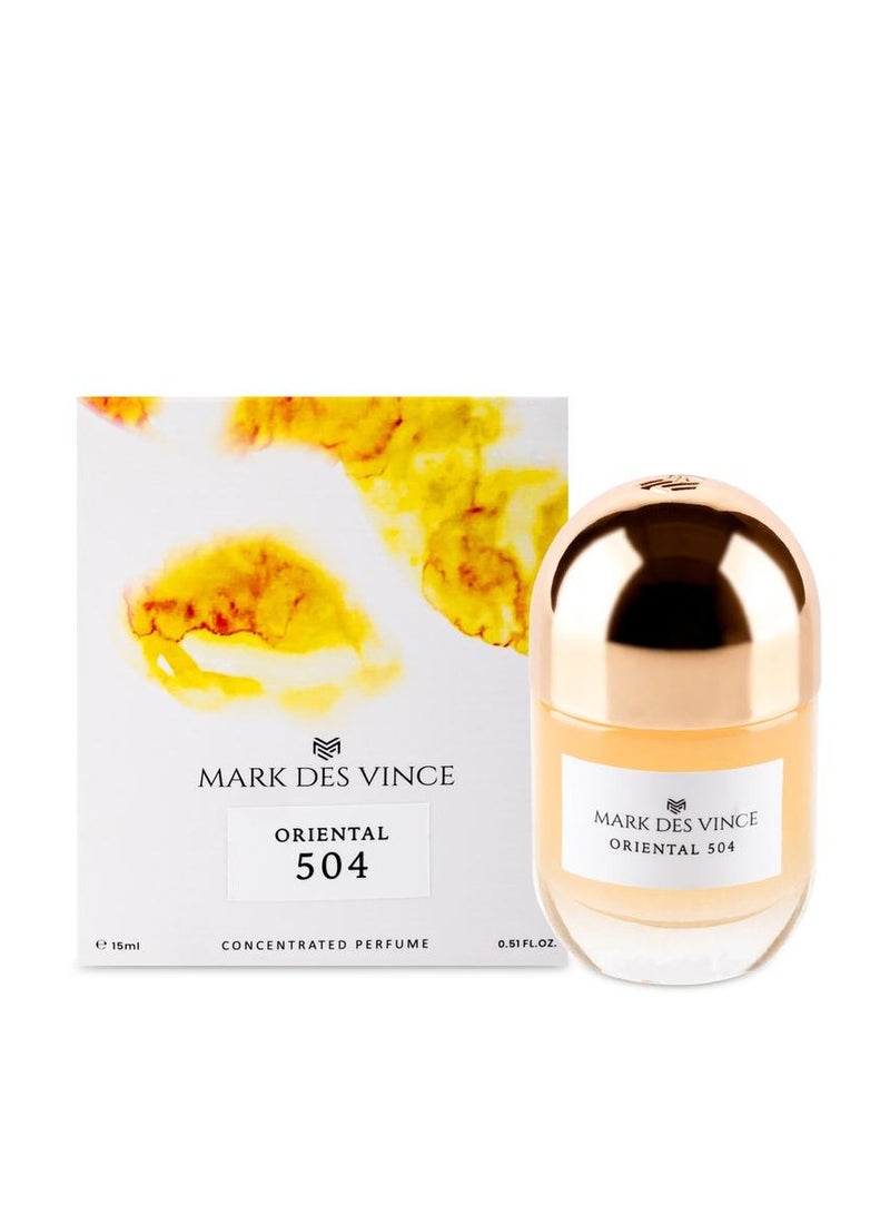 MARK DES VINCE عطر مارك ديس فينس المركز الشرقي 504 15 مل - Image 2