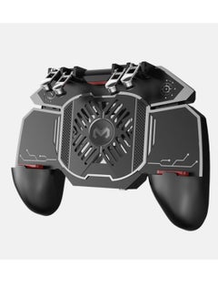 Memo AK-88 Mobile Game Controller SiX Fingers Radiating Gamapad Cooler ...
