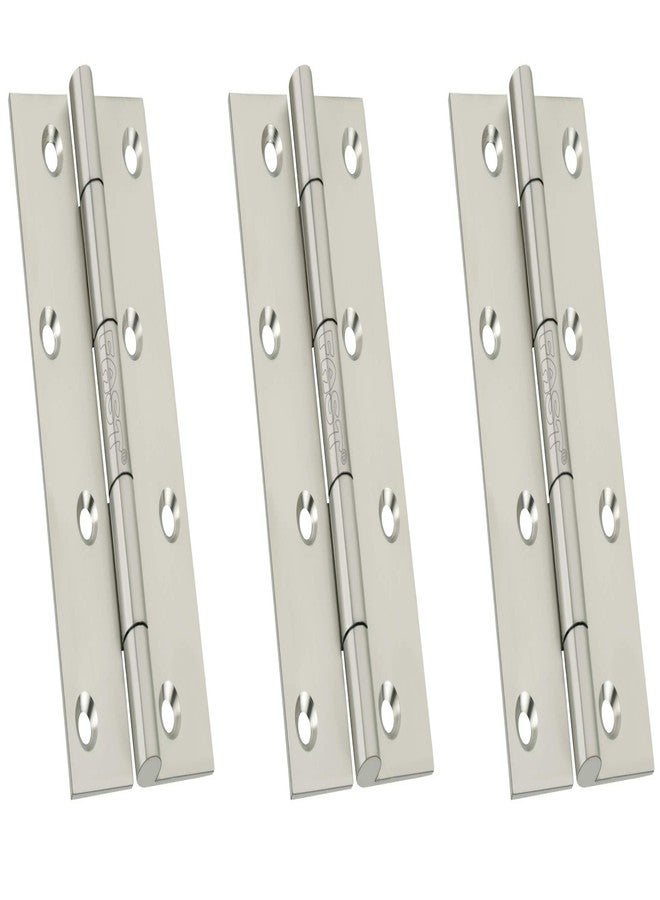 FAST 3pcs Premium Architectural 202 Stainless Steel SS Mat 5inch (125x29x29 MM) Welded Door Hinges in Variety of Thickness for Any Type Door (5INCH Hinges 2.5 MM Thickness) - Image 1