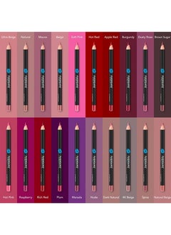 CREAMY LONG-LASTING LIP LINER PENCIL - WATERPROOF NATURAL SMUDGE PROOF LIPS LINER CRAYONS - NUDE SOFT CONTOUR SHAPING COLORS - HIGHLY PIGMENTED ULTRA FINE MAKEUP FORMULA - 4K BEIGE
