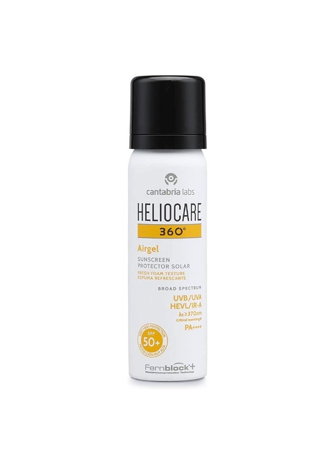 Heliocare 360Â°Airgel Broad Spectrum Sunscreen With SPF 50+ & PA++++ 60ml
