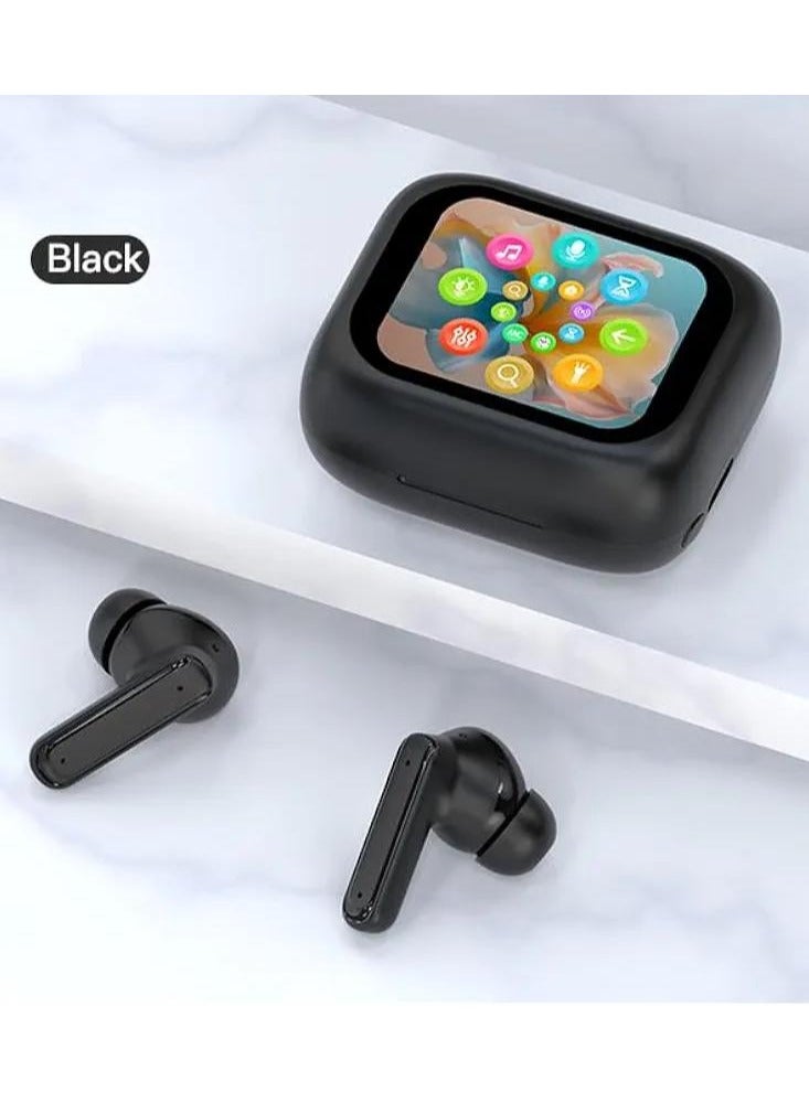 Denx Experience Immersive Sound and Smart Features with the DENX DX658 Bluetooth Handsfree – Advanced Wireless Earbuds with AMOLED Touch Display and Long Battery Life - Image 2