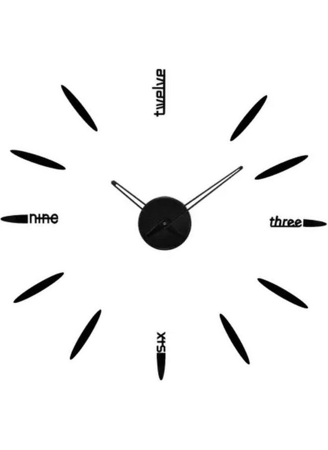 Home Gallery 3D Wood Creative Wall Clock  - Image 2