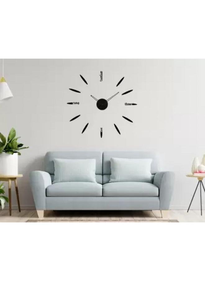 Home Gallery 3D Wood Creative Wall Clock  - Image 3