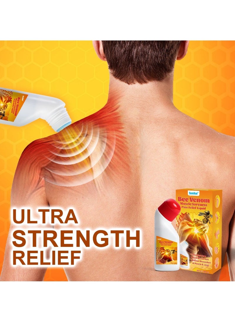Sumifun 2-PACKS Shoulder Pain Relief Liquid, Relieves Muscle and Joint Pain 50ml*2 - Image 5