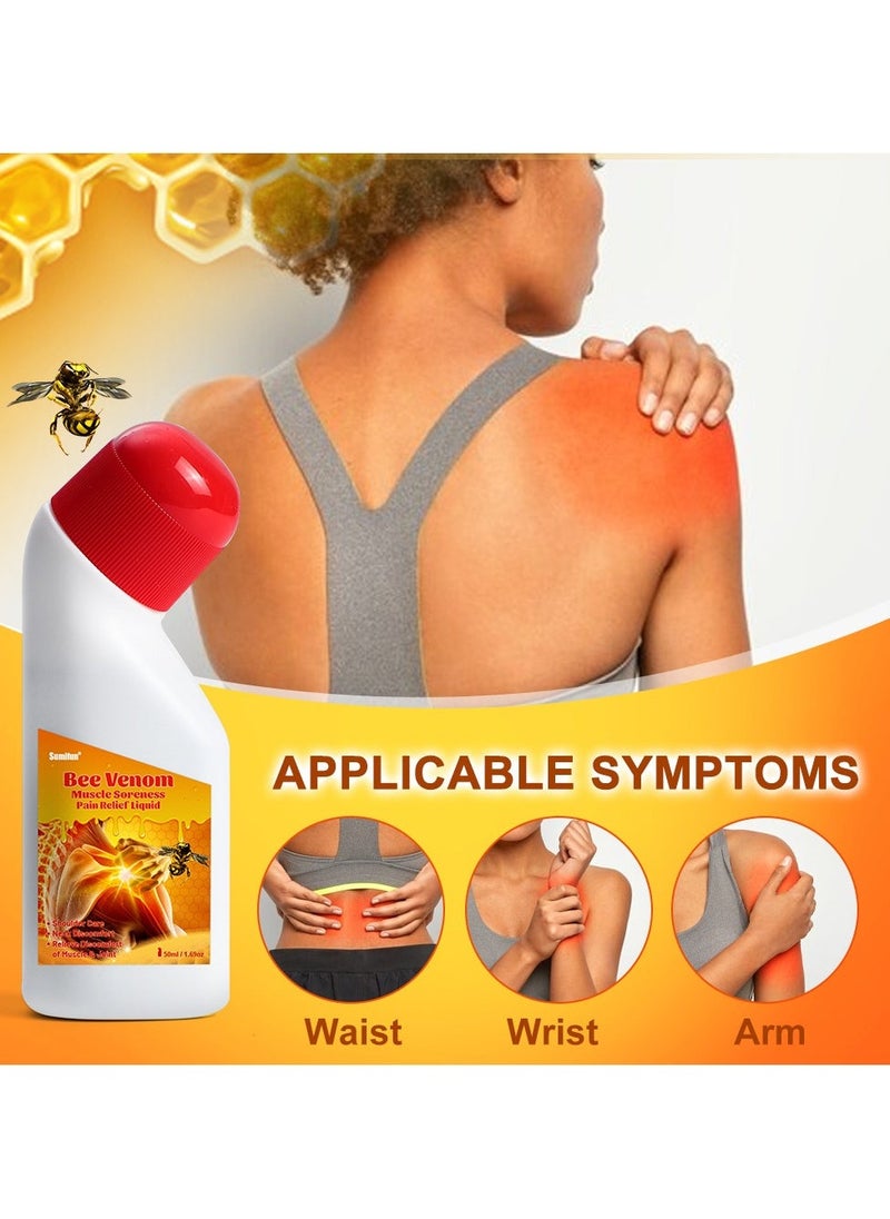 Sumifun 2-PACKS Shoulder Pain Relief Liquid, Relieves Muscle and Joint Pain 50ml*2 - Image 3