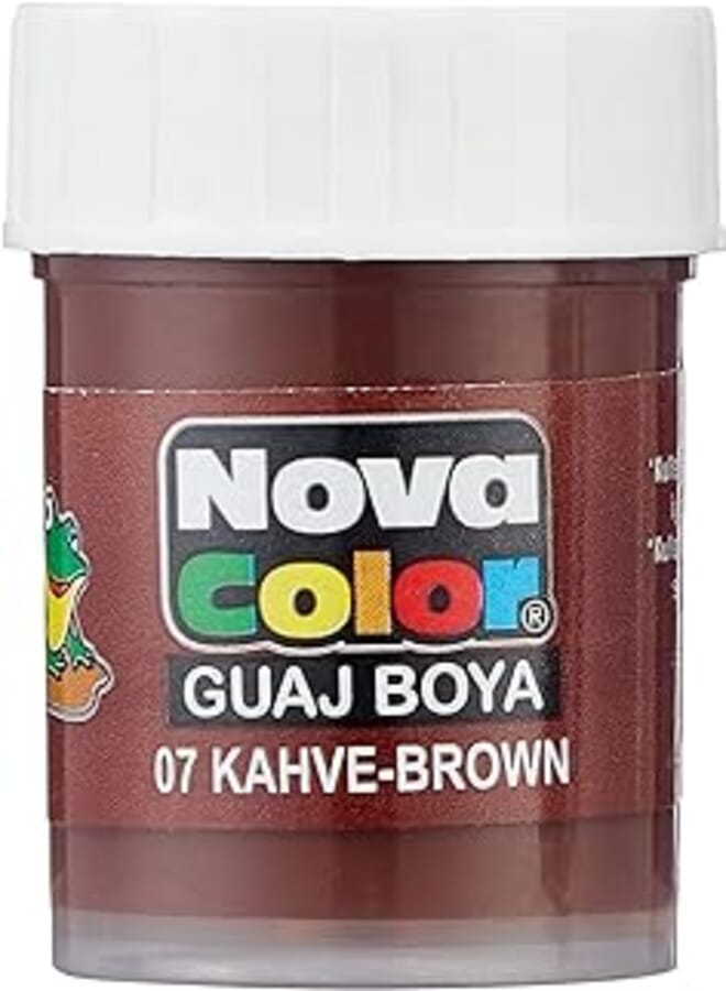 Nova Turkish Poster Jar 25mm Brown