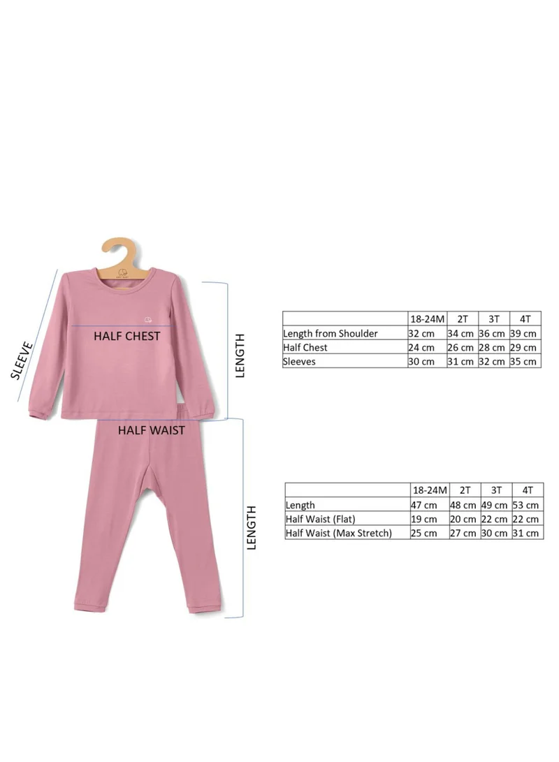 Anvi Baby Bamboo Spandex Pajama 18-24M- Dark Green