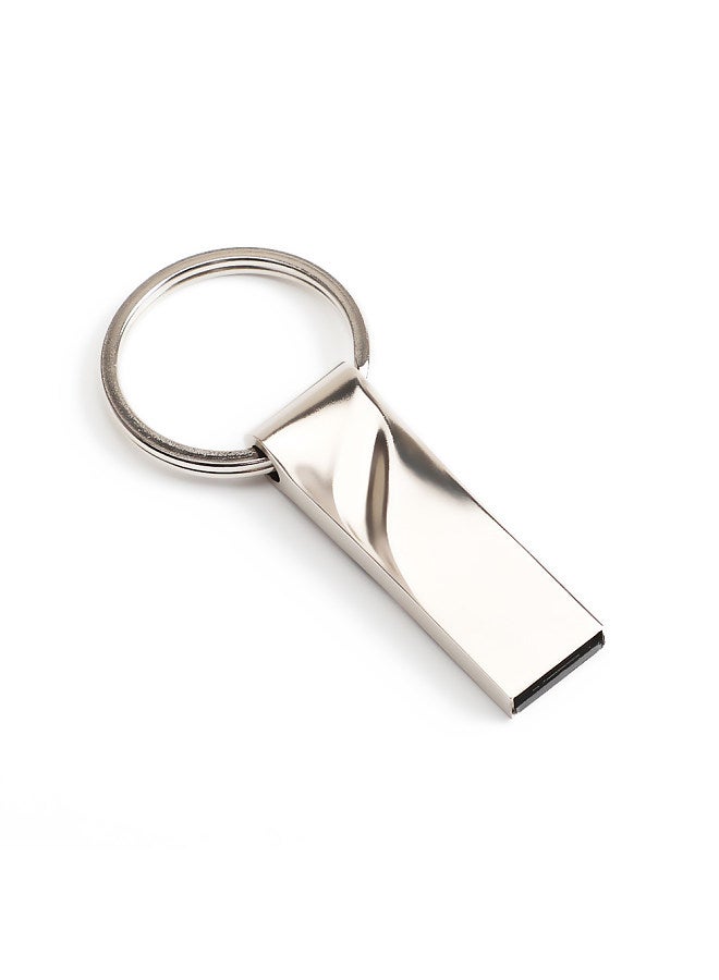 KKMOON CW10292 Zinc Alloy USB Flash Drive Waterproof Pen Drive 32GB/64GB USB 2.0 Flash Memory Stick Pen Drive with Key Ring