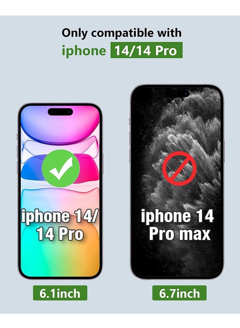 "4500mAh Ultra-Slim Battery Case for iPhone 14/14 Pro – Rechargeable Charging Pack with Screen Protector (6.1 inch) in Black" - Image 2