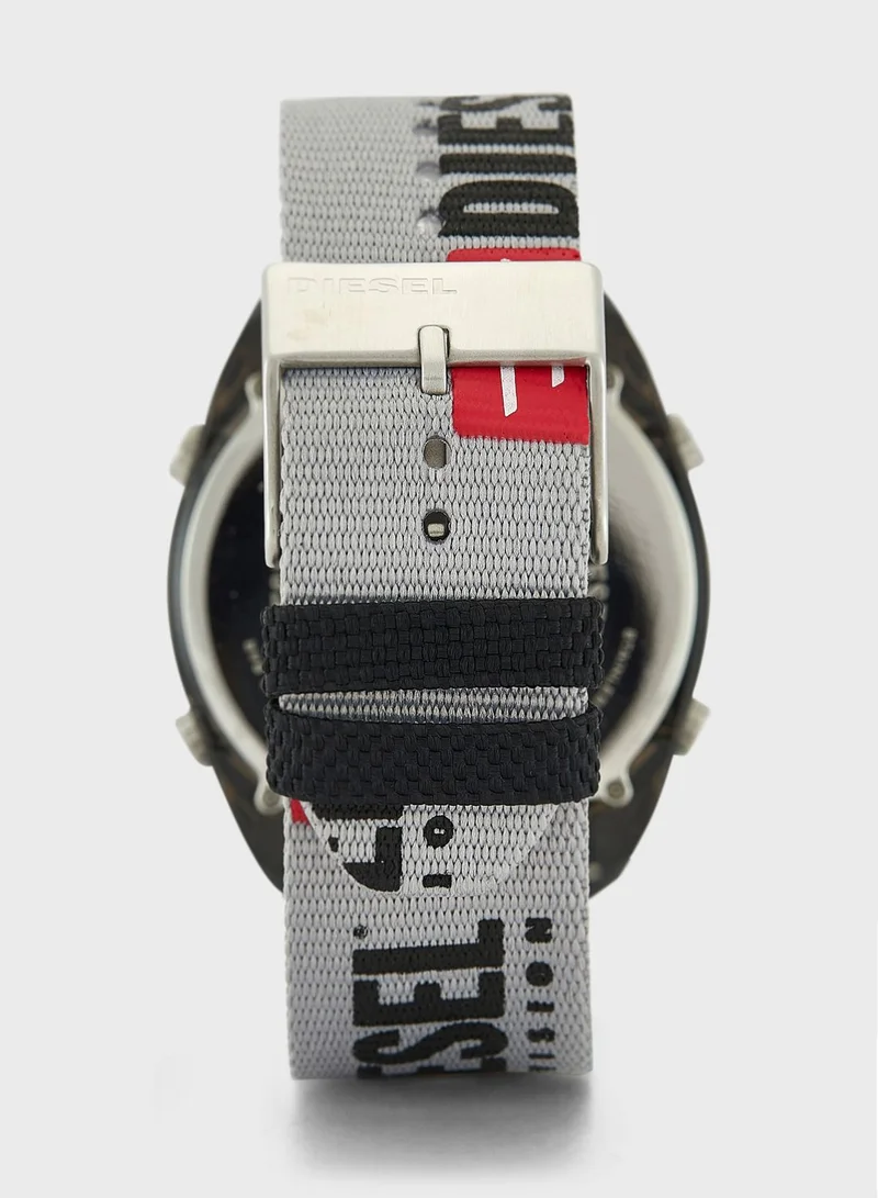 DIESEL Dz1894
 Classic Pu Strap Digital Watch