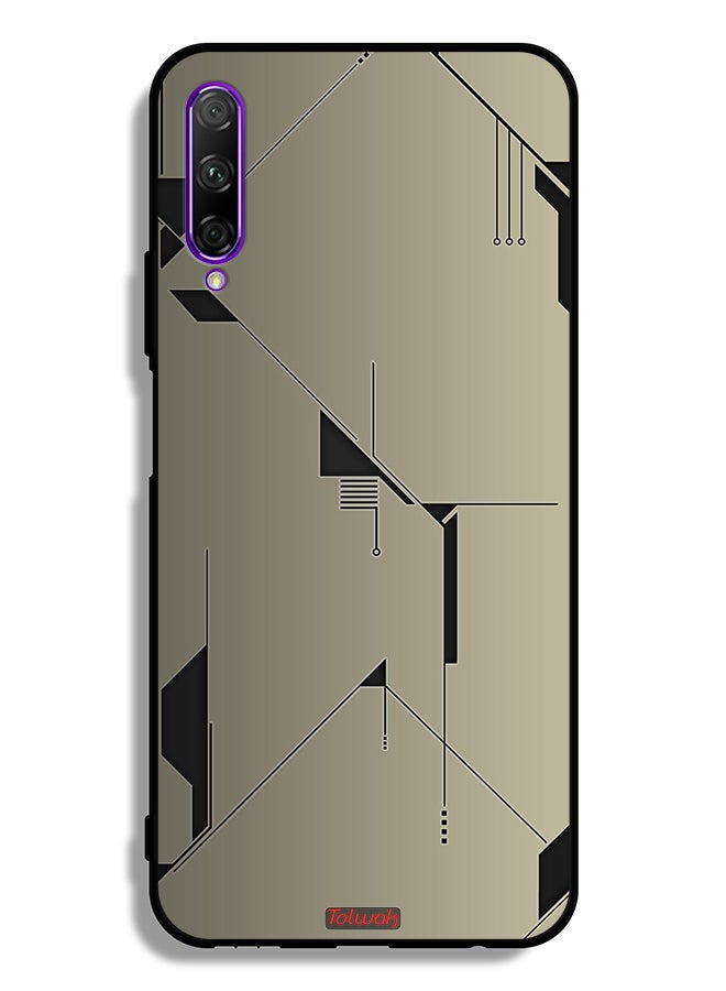 Tolwak Huawei Y9s Protective Case Cover Minimalism Abstract Digital Art - Image 2